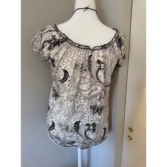 90s Y2K Agenda Short Sleeve Top Size Large‎ - Picture 3 of 4